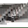 Mexen Velar Duo stumdomos dušo durys 140 cm, matinis, rožinis auksas - 871-140-000-32-60