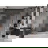 Mexen Velar Duo stumdomosios dušo durys 180 cm, matinės, rožinis auksas - 871-180-000-32-60