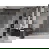 Mexen Velar Duo stumdomos dušo durys 150 cm, matinės, pistoletinė metalo spalva - 871-150-000-32-95
