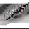 Mexen Velar Duo stumdomos dušo durys 140 cm, matinės, gun metal - 871-140-000-32-95