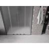 Mexen Velar Duo stumdomos dušo durys 140 cm, matinės, gun metal - 871-140-000-32-95