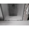 Mexen Velar Duo stumdomos dušo durys 170 cm, matinės, tamsi metalo spalva - 871-170-000-32-95