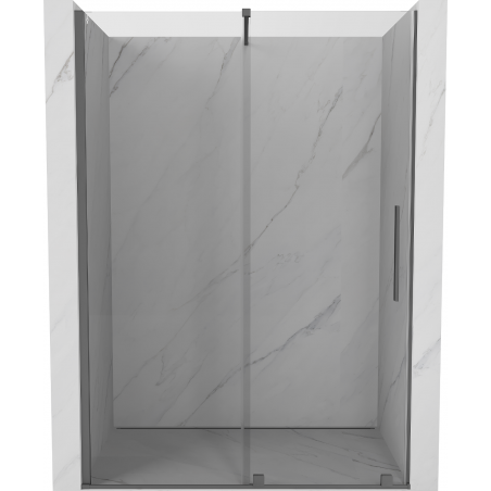 Mexen Velar stumdomos dušo durys 140 cm, skaidrios, ginkluotas metalas - 871-140-000-01-95
