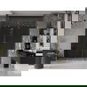 Mexen Velar Duo stumdomos dušo durys 180 cm, grafitas, auksinis šlifuotas - 871-180-000-42-55