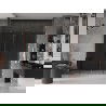 Mexen Velar Duo stumdomos dušo durys 180 cm, grafitas, rožinis auksas - 871-180-000-42-60