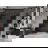 Mexen Velar Duo stumdomos dušo durys 180 cm, grafitas, šlifuotas varis - 871-180-000-42-65