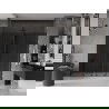 Mexen Velar Duo stumdomos dušo durys 180 cm, grafitas, juodos - 871-180-000-42-70