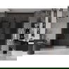 Mexen Velar Duo slankiojančios dušo durys 200 cm, grafitas, tamsus metalas - 871-200-000-42-95