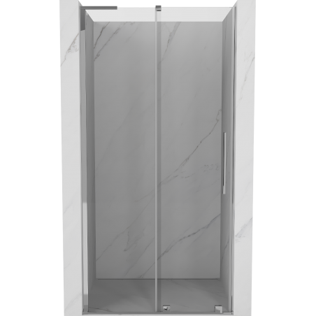 Mexen Velar L stumdomos dušo durys 110 cm, permatomos, chromo - 871-110-003-01-01