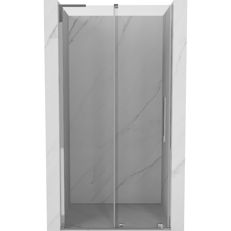Mexen Velar L stumdomosios dušo durys 120 cm, skaidrios, chromas - 871-120-003-01-01