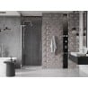 Mexen Velar L stumdomosios dušo durys 120 cm, skaidrios, chromas - 871-120-003-01-01