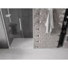 Mexen Velar L stumdomos dušo durys 100 cm, skaidrios, baltos - 871-100-003-01-20