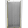 Mexen Velar L stumdomos dušo durys 90 cm, skaidrios, auksinės - 871-090-003-01-50