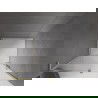 Mexen Velar L stumdomos dušo durys 90 cm, skaidrios, auksinės - 871-090-003-01-50