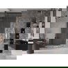 Mexen Velar L slankiojančios dušo durys 90 cm, permatomos, rožinis auksas - 871-090-003-01-60