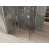 Mexen Omega stumdoma dušo kabina 110 x 70 cm, Skaidrus, Chromo - 825-110-070-01-00
