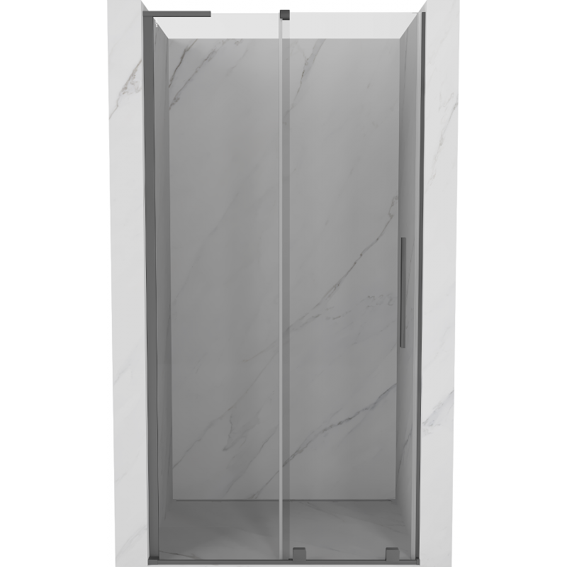 Mexen Velar L stumdomos dušo durys 110 cm, permatomos, šautuvas metalinis - 871-110-003-01-95