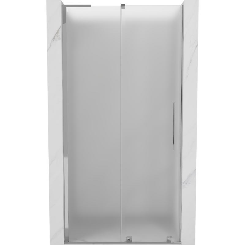 Mexen Velar L stumdomos dušo durys 90 cm, matinės, chromas - 871-090-003-31-01
