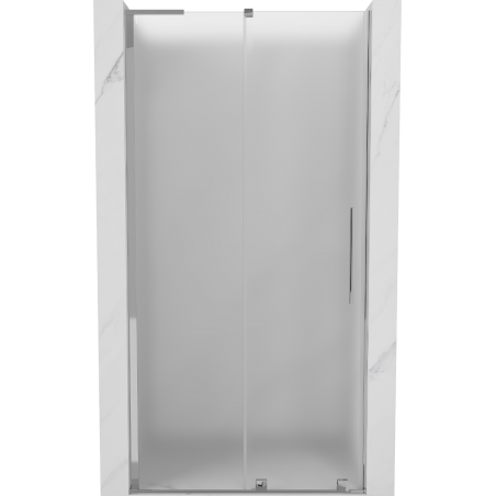 Mexen Velar L stumdomos dušo durys 90 cm, matinės, chromas - 871-090-003-31-01