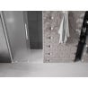 Mexen Velar L slankiosios dušo durys 90 cm, matinės, baltos - 871-090-003-31-20