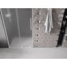 Mexen Velar L slankiosios dušo durys 90 cm, matinės, baltos - 871-090-003-31-20