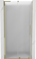 Mexen Velar L slankiojančios dušo durys 110 cm, matinės, auksinės - 871-110-003-31-50