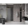 Mexen Velar L slankiojančios dušo durys 110 cm, matinės, auksinės - 871-110-003-31-50