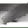 Mexen Velar L slankiojančios dušo durys 110 cm, matinės, auksinės - 871-110-003-31-50