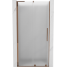 Mexen Velar L stumdomos dušo durys 110 cm, matinės, rožinis auksas - 871-110-003-31-60
