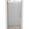 Mexen Velar L stumdomos dušo durys 90 cm, matinės, šlifuota varis - 871-090-003-31-65