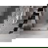 Mexen Velar L slankiojančios dušo durys 90 cm, matinės, gun metal - 871-090-003-31-95