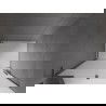 Mexen Velar L slankiojančios dušo durys 110 cm, matinės, ginklų metalo spalvos - 871-110-003-31-95
