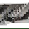 Mexen Velar L stumdomos dušo durys 120 cm, grafitas, auksinės - 871-120-003-41-50