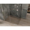 Mexen Omega stumdomas dušo kabinas 130 x 100 cm, skaidrus, chromas - 825-130-100-01-00