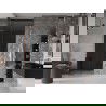 Mexen Velar L stumdomos dušo durys 120 cm, grafitas, rožinis auksas - 871-120-003-41-60
