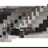 Mexen Velar L stumdomos dušo durys 90 cm, grafitas, šlifuotas varis - 871-090-003-41-65