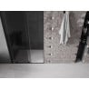Mexen Velar L slankiojančios dušo durys 90 cm, grafitas, juodos - 871-090-003-41-70