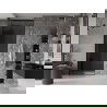 Mexen Velar L stumdomos dušo durys 90 cm, grafitas, juodos - 871-090-003-41-70