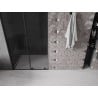 Mexen Velar L slankiojančios dušo durys 120 cm, grafito, juodos - 871-120-003-41-70