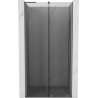 Mexen Velar L slankiojamos dušo durys 90 cm, grafitas, ginkluoto metalo - 871-090-003-41-95