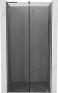 Mexen Velar L stumdomos dušo durys 90 cm, grafitas, gun metal - 871-090-003-41-95