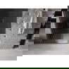 Mexen Velar L stumdomos dušo durys 100 cm, grafitas, ginklų metalas - 871-100-003-41-95