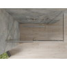 Mexen Omega stumdomas dušo kabinas 140 x 80 cm, skaidrus, chromas - 825-140-080-01-00
