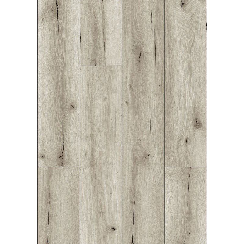Mexen Wirginia vinilo mėginys 1240 x 182 mm SPC 6,5 mm, IXPE 1,5 mm, 4 V-Fuga, Ąžuolas - F1005-S