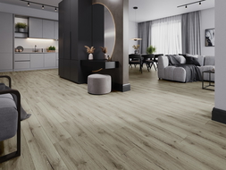 Mexen Wirginia vinilo mėginys 1240 x 182 mm SPC 6,5 mm, IXPE 1,5 mm, 4 V-Fuga, Ąžuolas - F1005-S