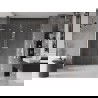 Mexen Velar L Duo stumdomos dušo durys 180 cm, permatomos, chromuotos - 871-180-003-02-01
