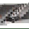 Mexen Velar L Duo slankiojamos dušo durys 200 cm, skaidrios, šlifuota varis - 871-200-003-02-65