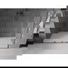 Mexen Velar L Duo stumdomos dušo durys 180 cm, skaidrios, šlifuotas gun gray - 871-180-003-02-66