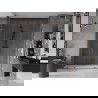 Mexen Velar L Duo stumdomos dušo durys 180 cm, skaidrios, šlifuotas gun gray - 871-180-003-02-66