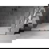 Mexen Velar L Duo stumdomos dušo durys 180 cm, permatomos, ginkluotas metalas - 871-180-003-02-95
